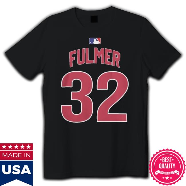 #32 Michael Fulmer Chicago Cubs Mens Replica Alt Logo shirt